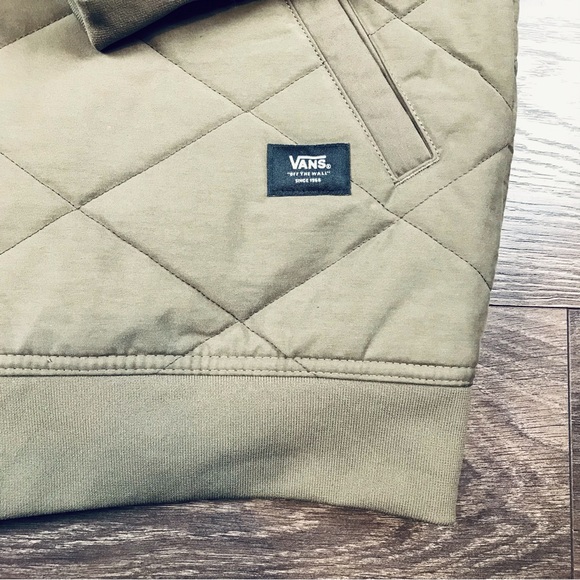Vans Men’s Full Zip Quilted Canteen Trusel Bomber Jacket Size XXL - 0A7S8M NWT - Picture 5 of 10